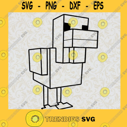 Minecraft Duck SVG Minecraft SVG Minecraft Vector SVG