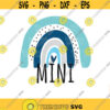 Mini Mom svg Mini svg rainbow svg Mami clipart Sublimation designs download SVG files for Cricut PNG files