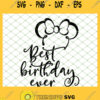 Minnie Best Birthday Ever SVG PNG DXF EPS 1