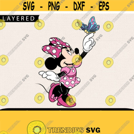 Minnie Butterfly Svg Minnie Svg Cricut Files Disney Svg Butterfly Svg Minnie Mouse Svg Cut File Svg For Girl Design 285