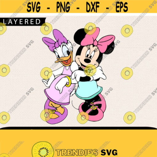 Minnie Daisy Friends Svg Minnie Svg Daisy Svg Friends Svg Disney Friends Svg Disney Svg Svg For Girl Design 148