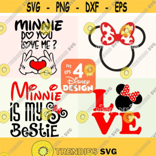 Minnie Do you Love me SVG disney love wording svg minnie love svg mickey love svg heart love disney svg cut files cricut silhouette Design 339