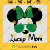 Minnie Lucky Mom Svg Lucky Mom SVG Minnie Mouse Svg Minnie St. Patrick Day Svg Minnie Clover Svg Svg File For Cricut