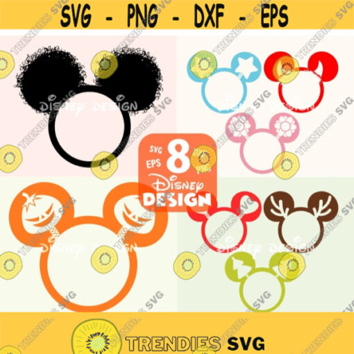 Minnie Mouse SVG Minnie mouse head SVG Minnie Mouse Bow SVG Minnie Mouse Cut File Instant download design for cricut or silhouette Design 362