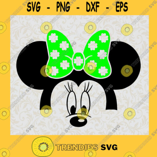 Minnie Mouse St Patricks Day SVG Minnie Mouse SVG Minnie Mouse St Patricks Day SVG Minnie Mouse Svg Mickey St Patricks Day Svg SVG Svg File For Cricut