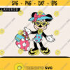 Minnie Summer Svg Minnie Svg Cricut Files Disney Svg Minnie Mouse Svg Svg For Girl Summer Svg Design 378