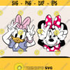 Minnie and Daisy Svg Svg For Cricut Disney Svg Minnie Svg Daisy Svg Cartoon Svg Family Svg Svg For Kids Cricut File Design 41