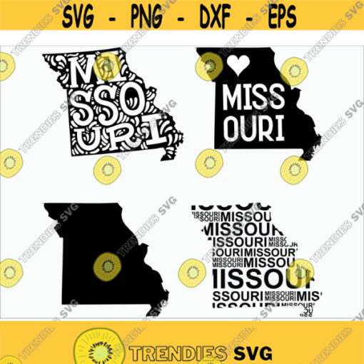 Missouri state svg Missouri silhouette svg Missouri vector MO clipart Missouri outline Missouri svg Missouri cricut cut file SVG Design 340