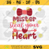 Mister Steal Your Heart SVG Cut File Valentines Day SVG Valentines Couple Svg Love Couple Svg Valentines Day Shirt Silhouette Cricut Design 1105 copy
