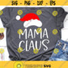 Mom Christmas Svg Mama Claus Svg Christmas Svg Santa Claus Hat Christmas Shirt Svg Buffalo Plaid Funny Svg Files for Cricut Png Dxf.jpg