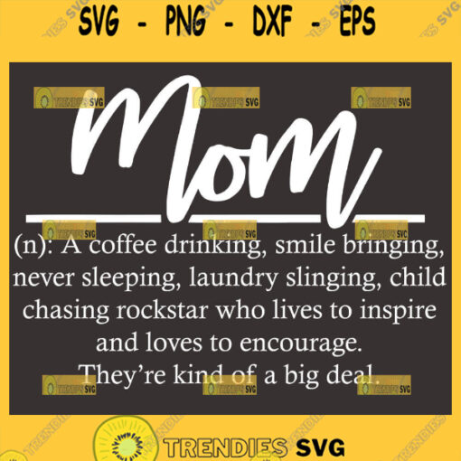 Mom Coffee Drinking Smile Bringing Svg Mother Definition Svg 1