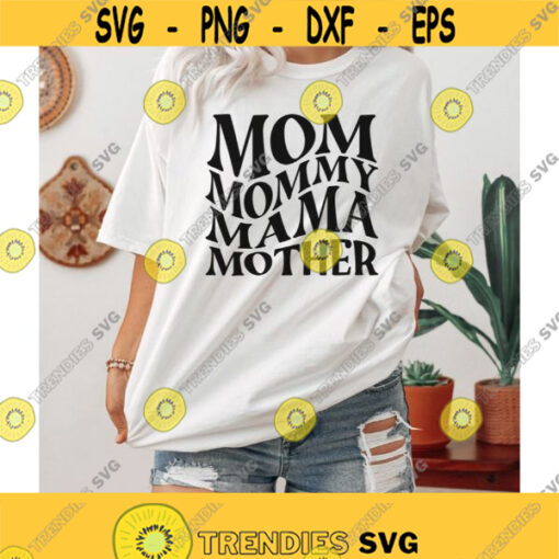 Mom Mommy Mama Mother Svg Mom life svg Mothers day gift svg mom shirt svgmom shirt png Mothers Day svg mom quotes svg dxf for Cricut Design 91