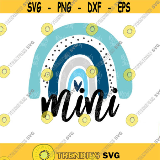 Mom svg Mini svg rainbow svg Mami clipart Sublimation designs download SVG files for Cricut PNG files