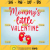 MommyS Little Valentine Svg Pregnant Woman Svg Expecting Mother Svg Mother And Child Svg Love Baby Feet Svg 1