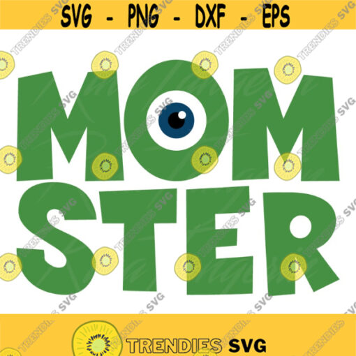 Momster svg mom svg halloween svg png dxf Cutting files Cricut Funny Cute svg designs print for t shirt quote svg Design 654