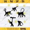 Monkey SVG Monkey bundle monkey svg monkey clipart monkey silhouette monkey vector cute monkey svg monkey cricut baby monkey svg Design 291 copy