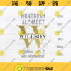 Monogram alphabet svg split monogram svg split letters svg fancy monogram png monogram letter png Design 194