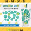 Monstera Leaf Starbucks Cup SVG Tropical Leaves SVG DIY Venti for Cricut 24oz venti cold cup Instant Download Design 74