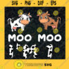 Moo Moo Im 1 Dairy Cows Happy Birthday SVG Digital Files Cut Files For Cricut Instant Download Vector Download Print Files