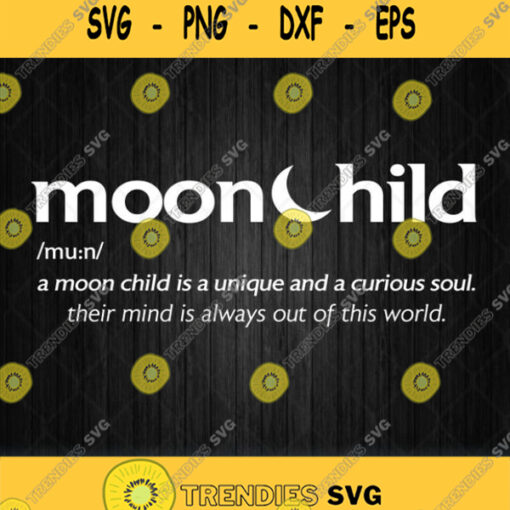 Moonchild Definition Svg
