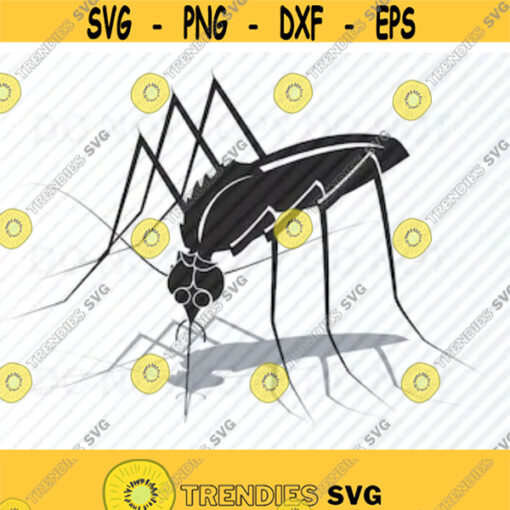 Mosquito SVG Files Vector Images Clipart Cutting Files SVG Image For Cricut Insect bug Vinyl Cutting Eps Png Clip Art Design 328
