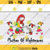 Mother Of Nightmares Sally and Four Girls svg Halloween svg Christmas svg files for cricutDesign 313 .jpg