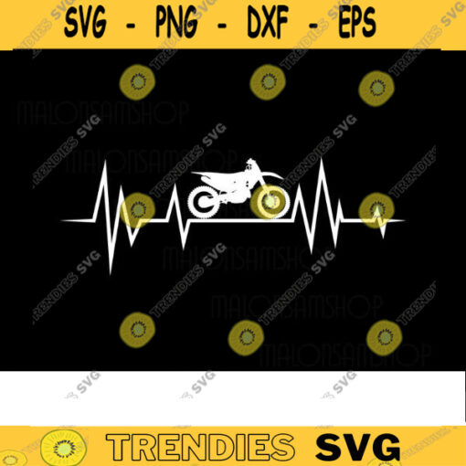 Motorcross SVG Motorcycle Heartbeat motorcycle svg motorbike svg biker svg motorcycle clipart bike svg motorcycle cut file for lovers Design 359 copy
