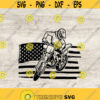 Motorcross Svg US distress flag Motocross Clip Art Svg Png Eps and Jpg. Design 302