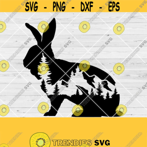 Mountain Rabbit Svg Rabbit Svg Rabbit Silhouette Svg Rabbit Cli art Rabbit Cut Files Rabbit Png Mountain Svg Digital Download