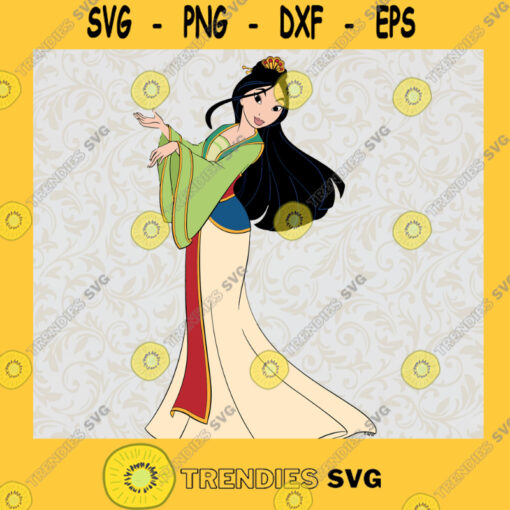 Mulan Clipart Mulan SVG Princess Mulan Disney Princess svg Princess Mulan Digital Files
