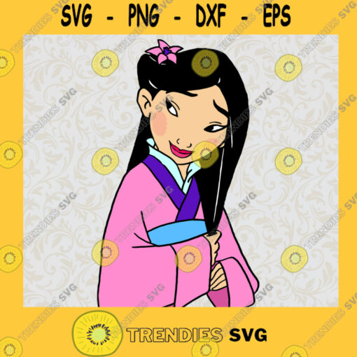 Mulan Disney Svg Mulan Svg Mulan Vector Svg Mulan Cricut Mulan Girl Disney Svg