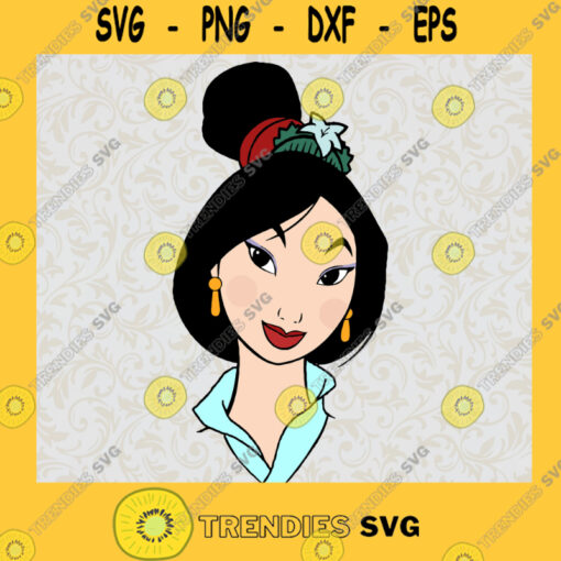 Mulan Svg Princess Mulan Svg Mulan PrincessLayered SVG Cricut cut files silhouettefiles digitalinstant download