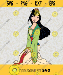 Mulan Svg Mulan Cute Svg Mulan Disney Svg Mulan Princess Svg Disney Princess Mulan Clip Art