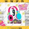 Musical Birthday Girl SVG Its my birthday SVG Digital Cut files