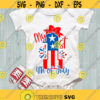 My 1st 4th of July SVG Patriotic Girl SVG My first 4th of July cut files Baby Girl SVG