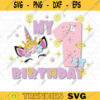 My 1st Birthday SVG Its my Birthday Svg Birthday Girl Svg Unicorn Birthday Svg Rainbow Horn Unicorn Birthday Shirt Svg SVG For Cricut 479 copy