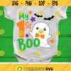 My 1st Boo Svg My First Halloween Svg Baby Boy Ghost Svg Dxf Eps Png Newborn Cut Files Little Boys Costume Svg Silhouette Cricut Design 2042 .jpg