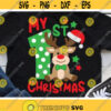 My 1st Christmas Svg Boy Reindeer Svg Christmas Svg Dxf Eps Png Kids Svg Baby Cut Files Newborn Clipart Holiday Silhouette Cricut Design 306 .jpg