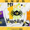 My 1st Halloween Svg Baby Boy Halloween Svg Dxf Eps Png Cute Spider Svg Spooky Svg Boys Clip Art Kids Cut Files Silhouette Cricut Design 915 .jpg