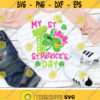 My 1st St. Patricks Day Svg Girls St. Patricks Day Svg Dxf Eps Png Lucky Kids Svg Baby Cut File Newborn Clipart Silhouette Cricut Design 492 .jpg