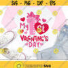 My 1st Valentines Day Svg Girl Valentines Day Svg Valentine Quote Svg Dxf Eps Png Newborn Svg Baby Cut Files Kids Silhouette Cricut Design 2110 .jpg