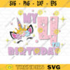 My 4th Birthday Svg Its my Birthday Svg Birthday Girl Svg Unicorn Birthday Svg Rainbow Horn Unicorn Birthday Shirt Svg SVG For Cricut 202 copy