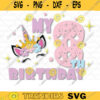 My 8th Birthday Svg Its my Birthday Svg Birthday Girl Svg Unicorn Birthday Svg Rainbow Horn Unicorn Birthday Shirt Svg SVG For Cricut 307 copy