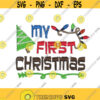My First Christmas Baby newborn design Machine Embroidery INSTANT DOWNLOAD pes dst Design 990