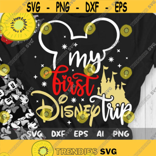 My First Disney Trip Svg Mickey Disney Trip Shirt Svg Disneyland Trip Svg Dxf Eps Png Design 49 .jpg