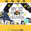 My First Halloween Baby Halloween Svg Halloween Shirt Svg Trick or Treat Svg Commercial Use Svg Dxf Eps Png Silhouette Cricut Digital Design 851