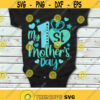 My First Mothers Day Svg 1st Mothers Day Svg Happy Mothers Day Cut Files Baby Boy Svg Dxf Eps Png Mom Shirt Design Silhouette Cricut Design 3096 .jpg