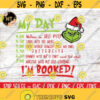 My day grinch svg grinch svg the grinch clipart the grinch face File for Cut DIY Digital Files Instant Download Design 81