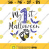 My first Halloween svg baby svg halloween svg png dxf Cutting files Cricut Funny Cute svg designs print for t shirt Design 267