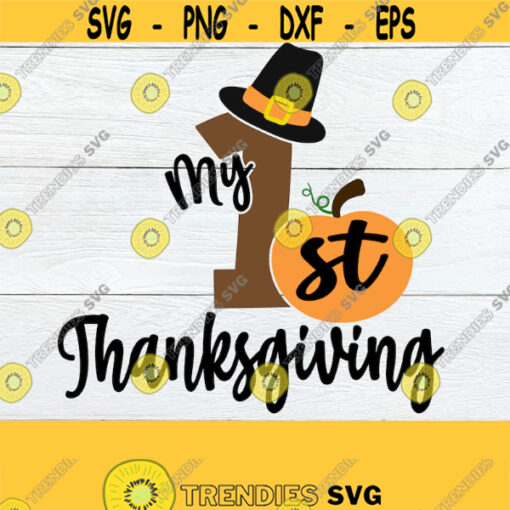 My first Thanksgiving. Babys first Thanksgiving svg. Thanksgiving svg. First Thanksgiving svg. Cute Baby Thanksgiving svg.Cute Thanksgiving Design 428